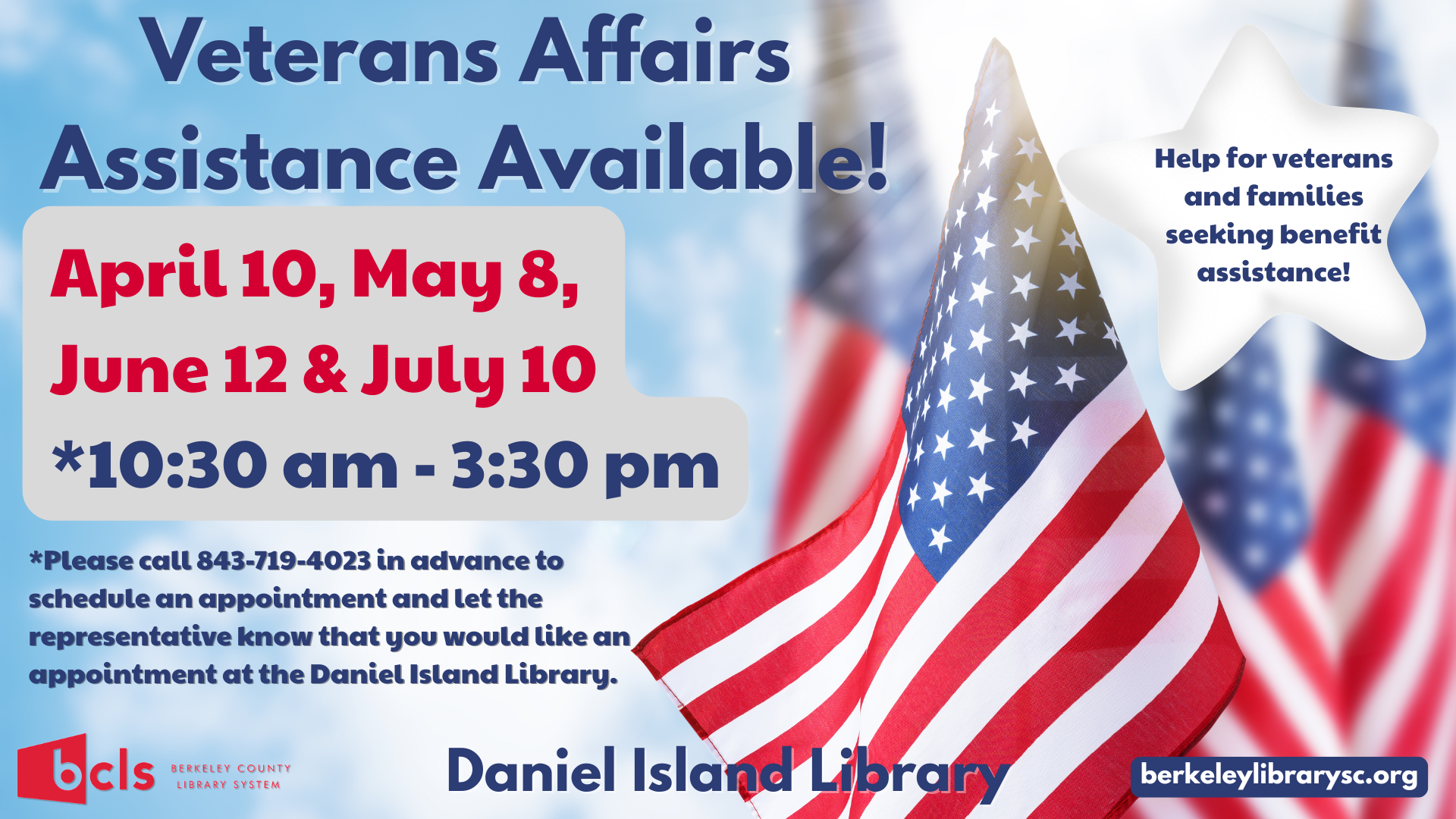 Veterans Affairs Assistance Available!