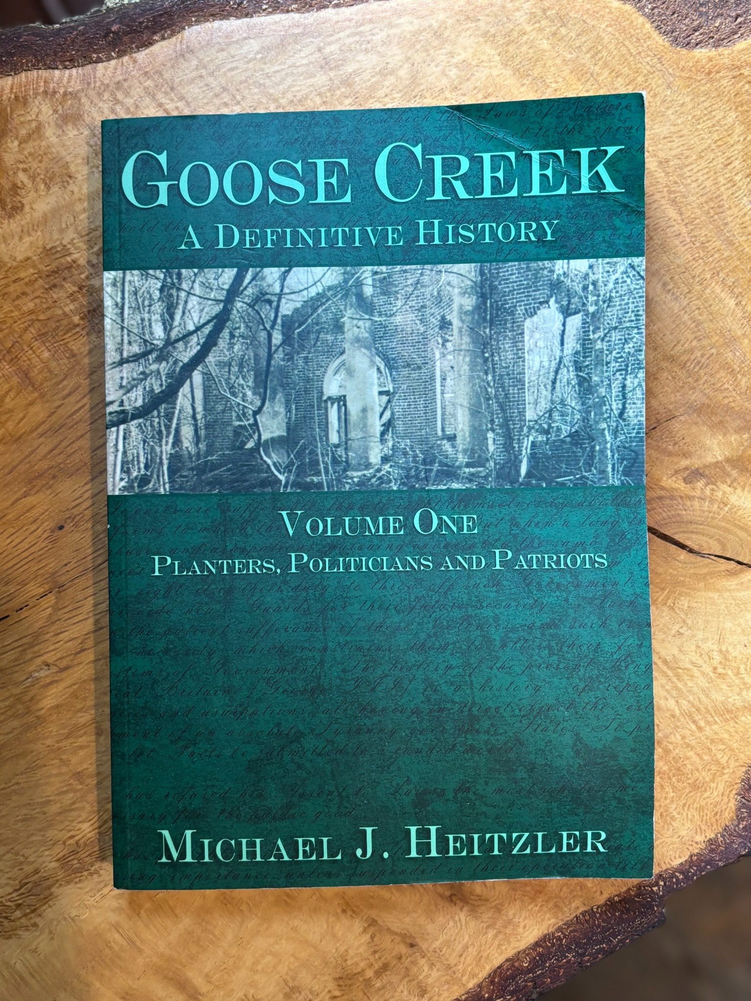 Printed historical booklets available at the Berkeley County Welcome Center