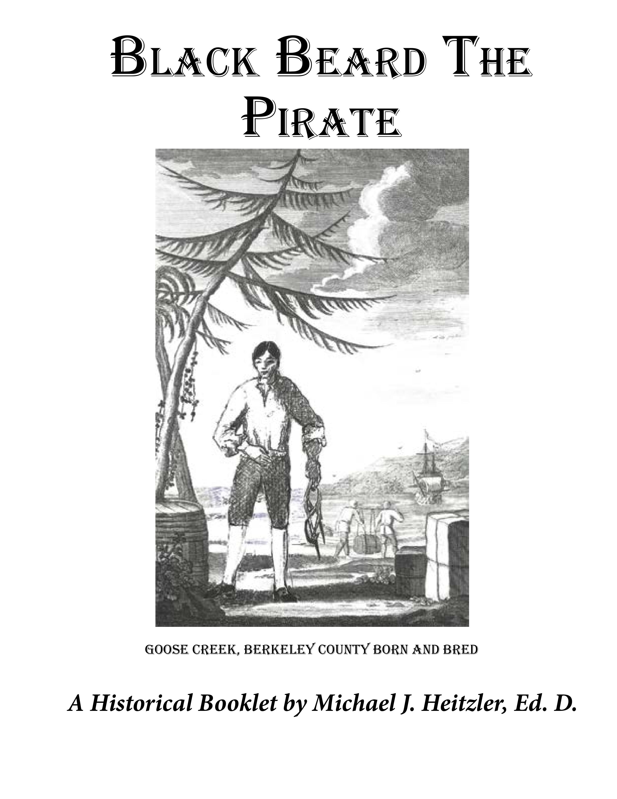 Cover of the Blackbeard historical booklet